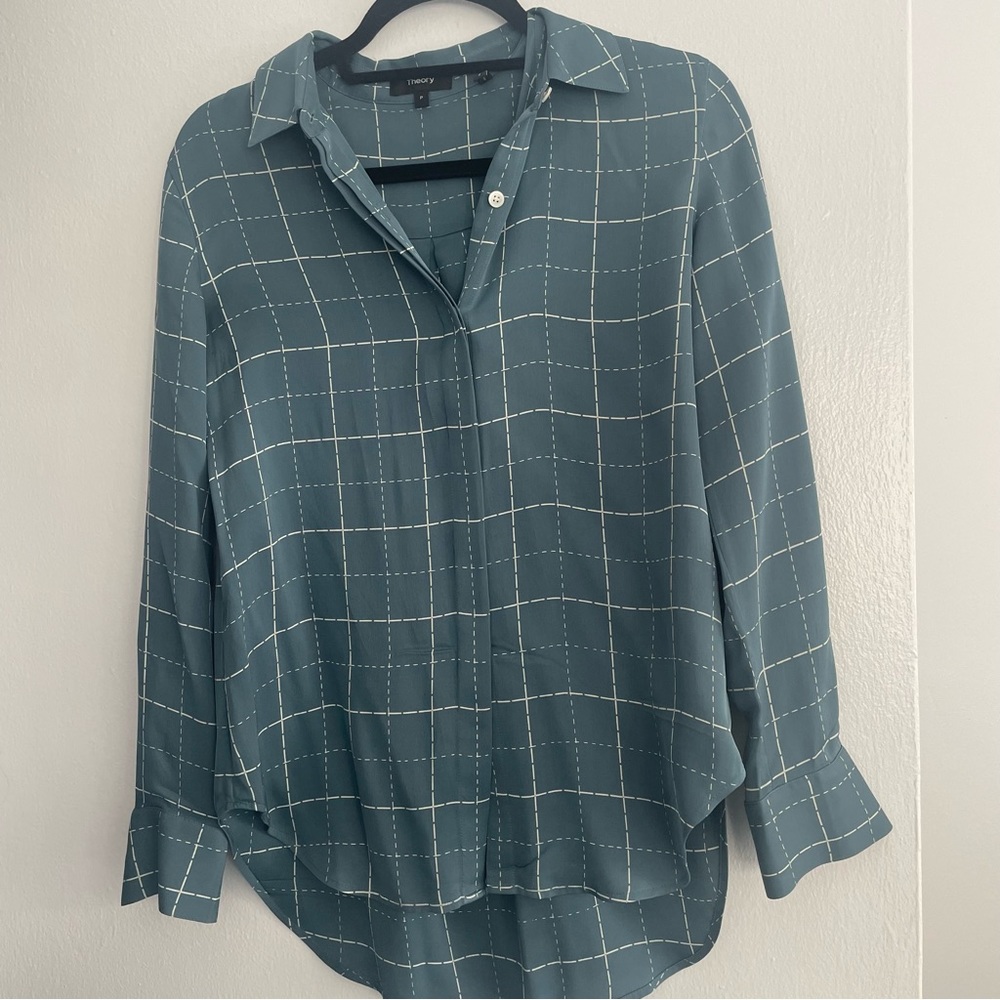 Worn once Theory blouse
